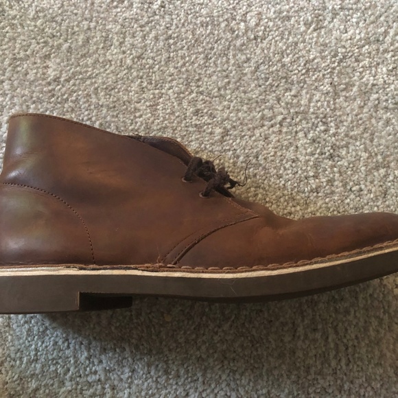 Clarks Leather Chukka Boots